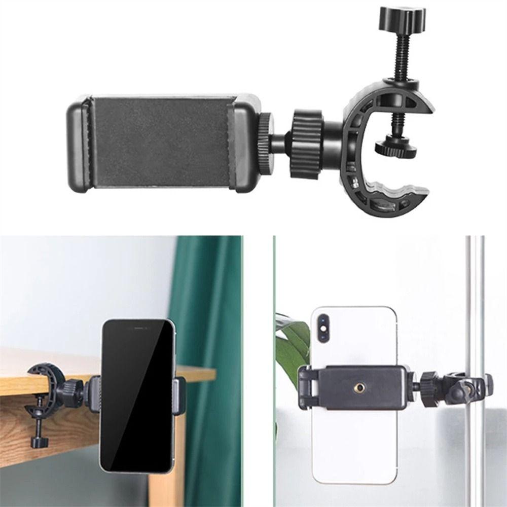 Phone Holder Tripod Phone Bracket Phone Stand Holder Tripod Phone Stand Telephone Clip Stand