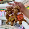 Non-Toxic 14Cm Cute Camel Plush Keychains Pendant Keychian Plush Toy Kawaii Backpack Decoration Animal Simulation Stuffed Doll Bag Decor