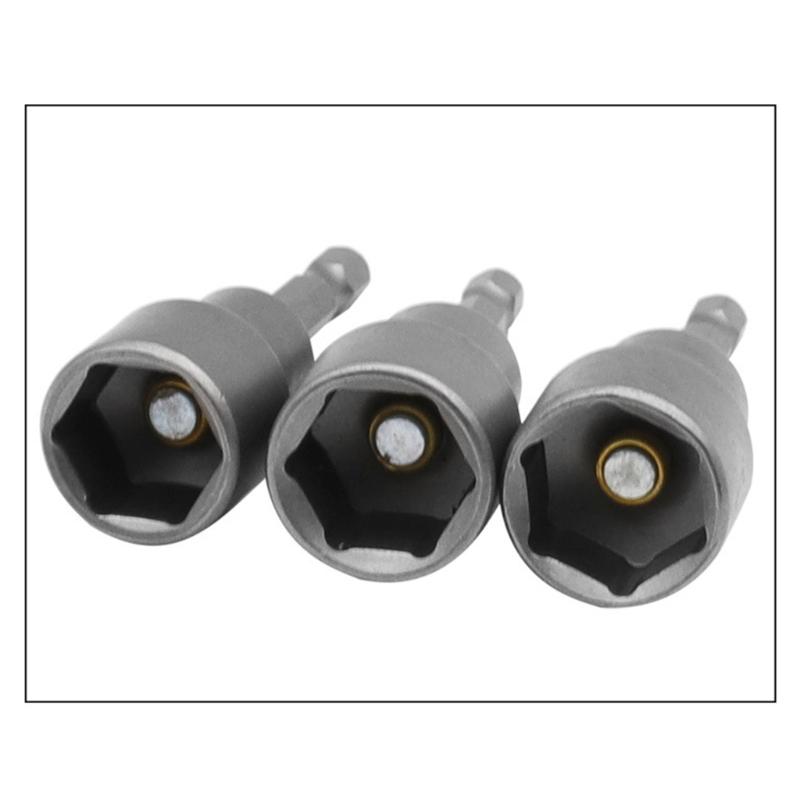 Impact Socket Magnetic Nut Screwdriver Hex Key Set Drill Bit Adapter Suitable For Power Drills Driver Maintenance 14pcs