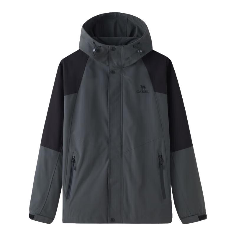 

CAMEL Men s 2024 Spring/Autumn Outdoor Windproof Waterproof Jacket XXL