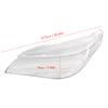 One Pair Headlight Clear Cover Front Headlamp Lens Fit for BMW E60 E61 525i 530i 545i 550i 2003-2010