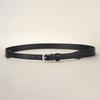 Pu Womens Casual Belt With Alloy Pin Buckle For Daily Wear And Outings