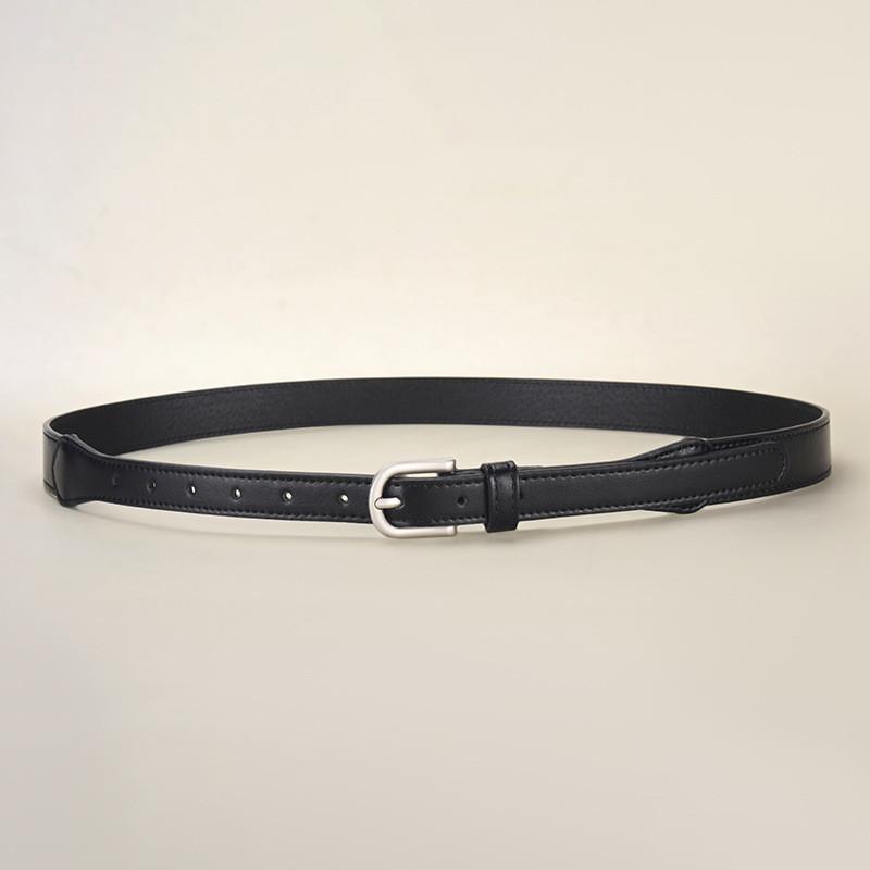 Pu Womens Casual Belt With Alloy Pin Buckle For Daily Wear And Outings