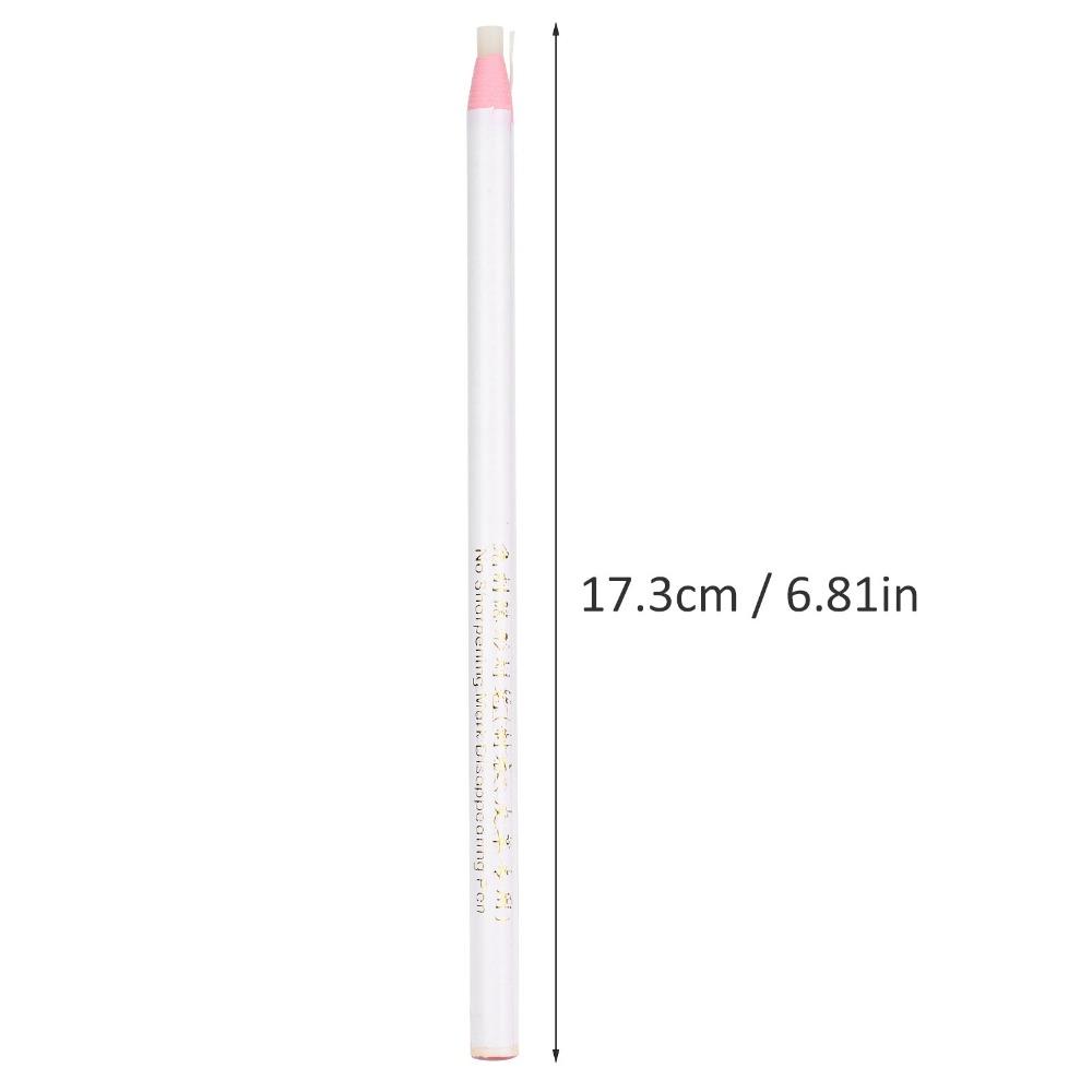 24pcs Multi-Functional Fabric Marking Pencil White Tailor Chalk Pencil  For Tailor