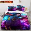 Anime Tokyo Revengers Ryuguuji Ken Sano Manjiro Set Biancheria da Letto Stampa Con Federa Copripiumino Singolo Matrimoniale Queen King Size