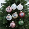 Ornament Gift Set for Christmas 12 Pcs Balls Ornaments Gym/Ballet Girl Hanging Decoration 3.15" Box of Ornaments Shatterproog Plastic Ball Xmas Tree
