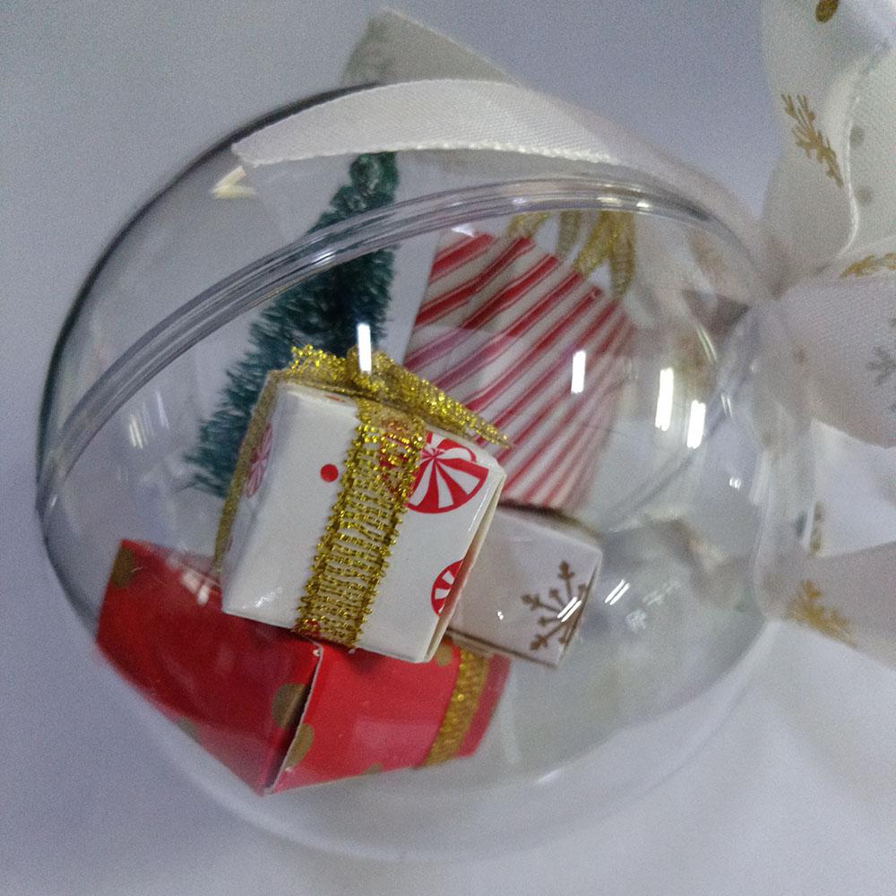 Christmas Tree Ornament Universal Festival Ball Exquisite Fashionable Pendant Transparent Popular Hanging Decroation For Home