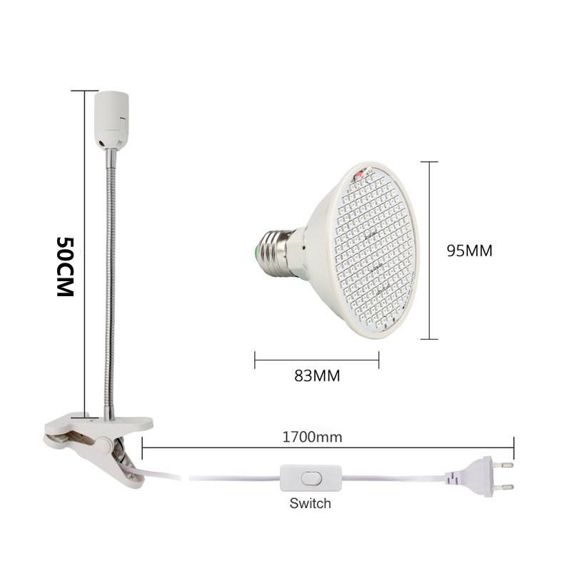 Lampa do terapii światłem czerwonym 200 diod LED do pielęgnacji skóry twarzy Urządzenie do zabiegu na całe ciało Przenośny panel światła czerwonego na biurko, przy łóżku