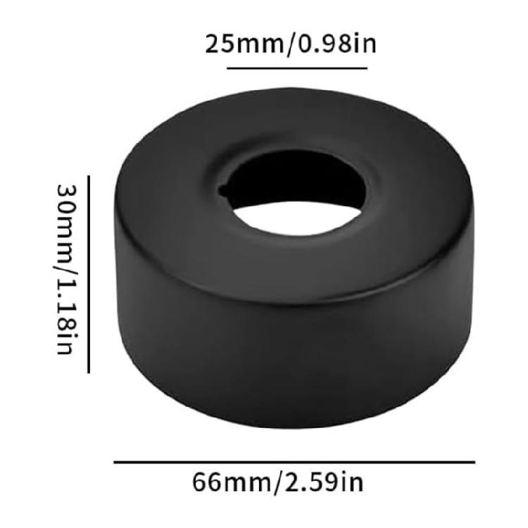 Tappi Nascondi Rubinetto Doccia in Acciaio Robusto Copritubi Scaldabagni da Bagno Copertura Decorativa per Tubo dell'Acqua per Uso in Bagno