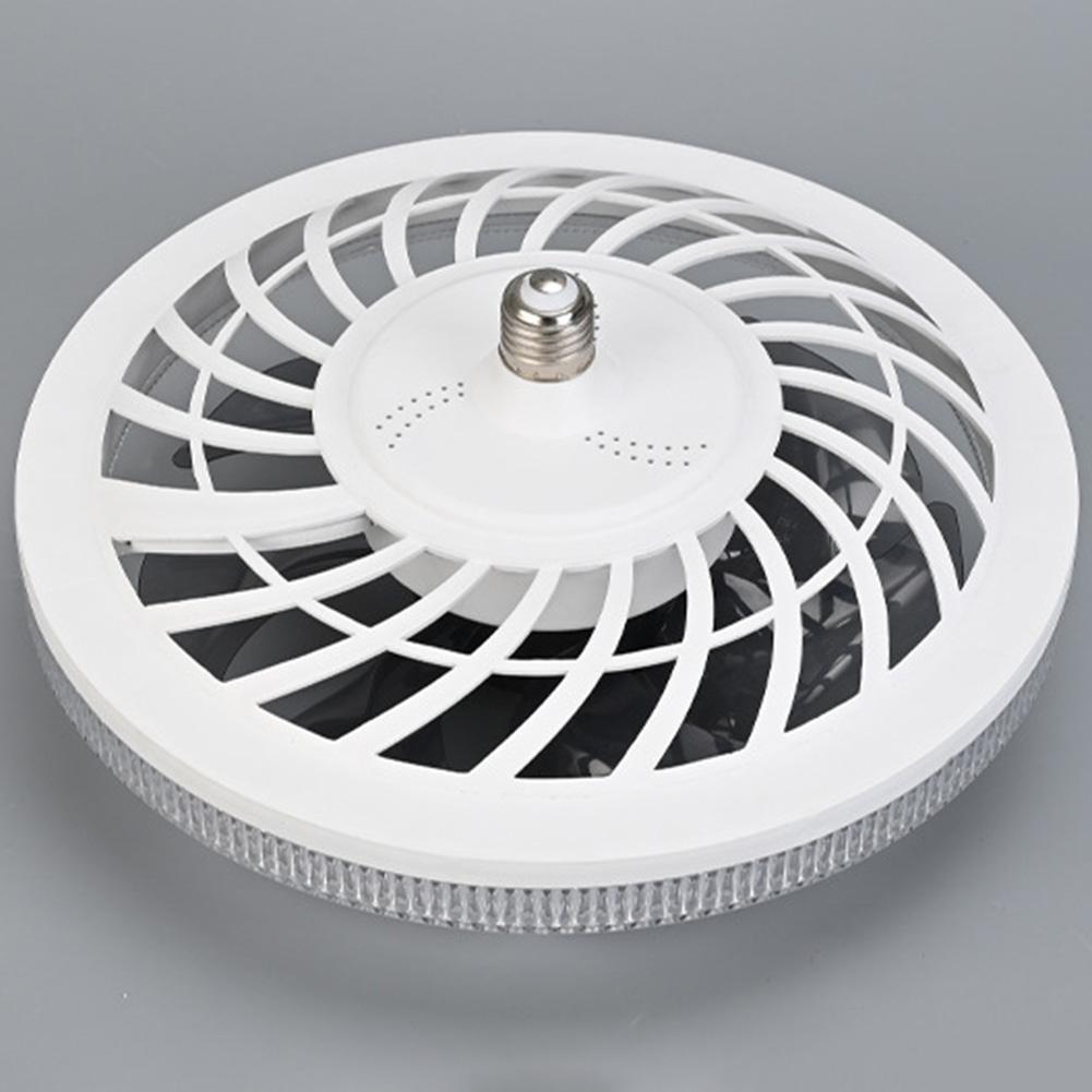 Ceiling Fan Light 4 Speeds Smart Silent Ceiling Fan Light with Converter Extender Flush Mount Ceiling Fan with Light AC 85V-265V