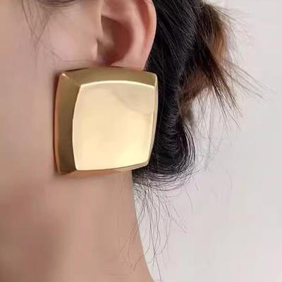 Female Minimalist Personalized Fashionable Square Earrings