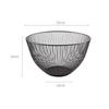 Nordic Style Iron Drain Basket Fruit Bowl for Living Room Kitchen Supplies
