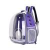 Transparent Portable Pet Backpack - Breathable Double Shoulder Travel Carrier for Cats