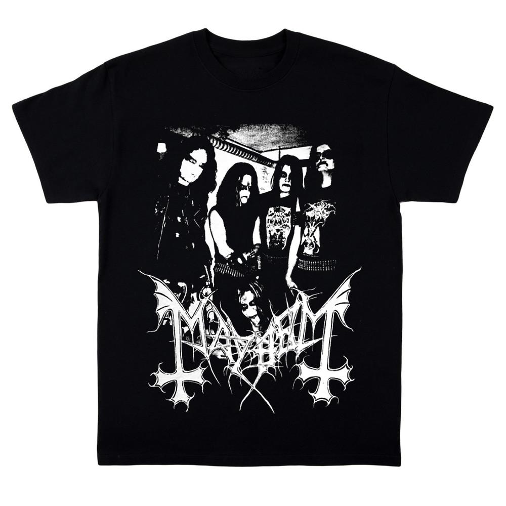 

Vintage Mayhem Dead Morbid Norwegian Heavy Cotton Black S5XL Shirt Unisex T-Shirt XXL