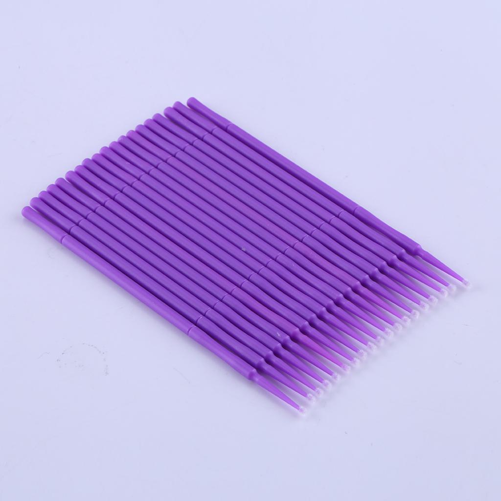 100pcs/pack Disposable Makeup Brushes Maquiagem Cosmetics Eyelash Extension Applicators