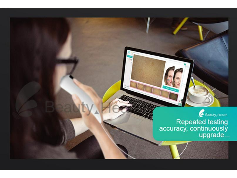 Smart Skin Analyzer: Facial Oil, Moisture, and Pigment Test Instrument