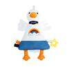 Squeaky Sound Plush Animal Wind Chime Crinkle Sound Plush Infant Baby Rattle  Car Seat Use