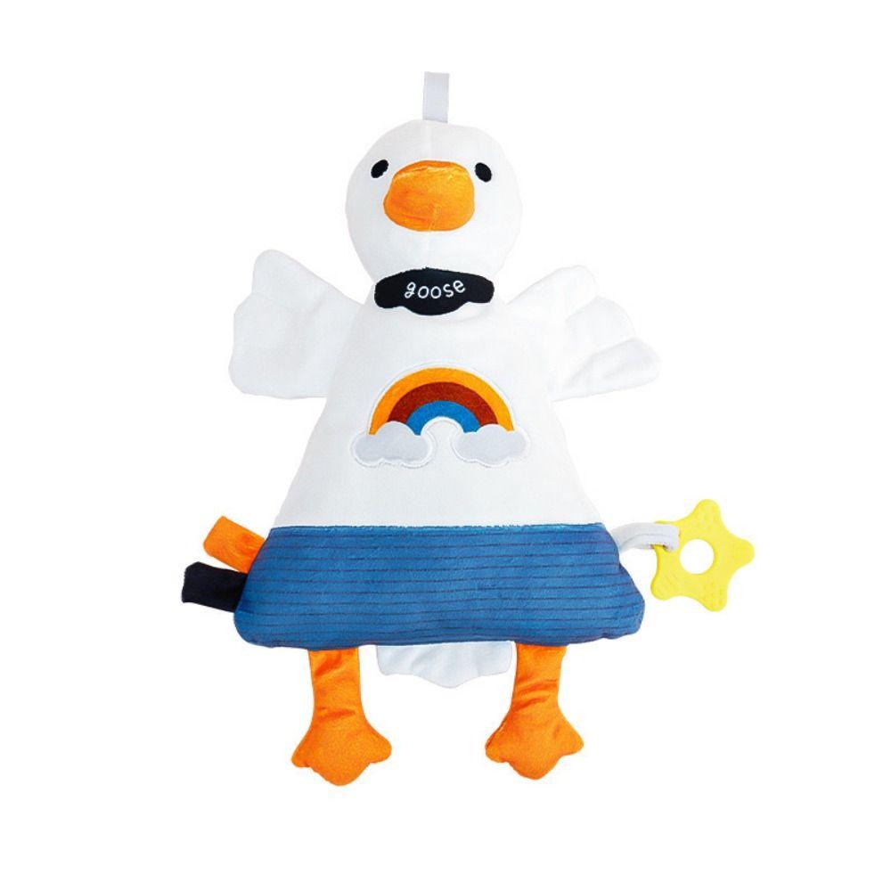 Squeaky Sound Plush Animal Wind Chime Crinkle Sound Plush Infant Baby Rattle  Car Seat Use