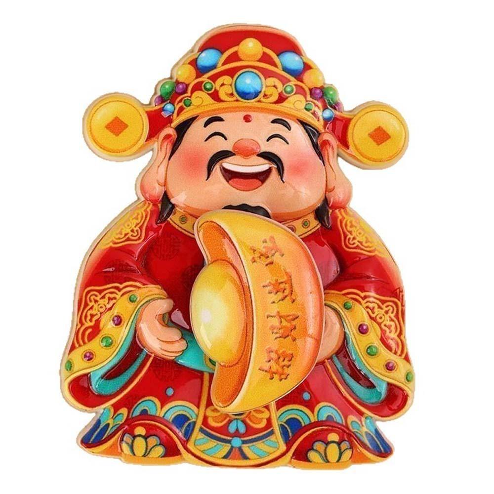 

Вращающаяся Новогодняя Магнитная Наклейка Мультяшный Счастливый Кот Наклейка на Холодильник Магниты Доска для Заметок Style 1