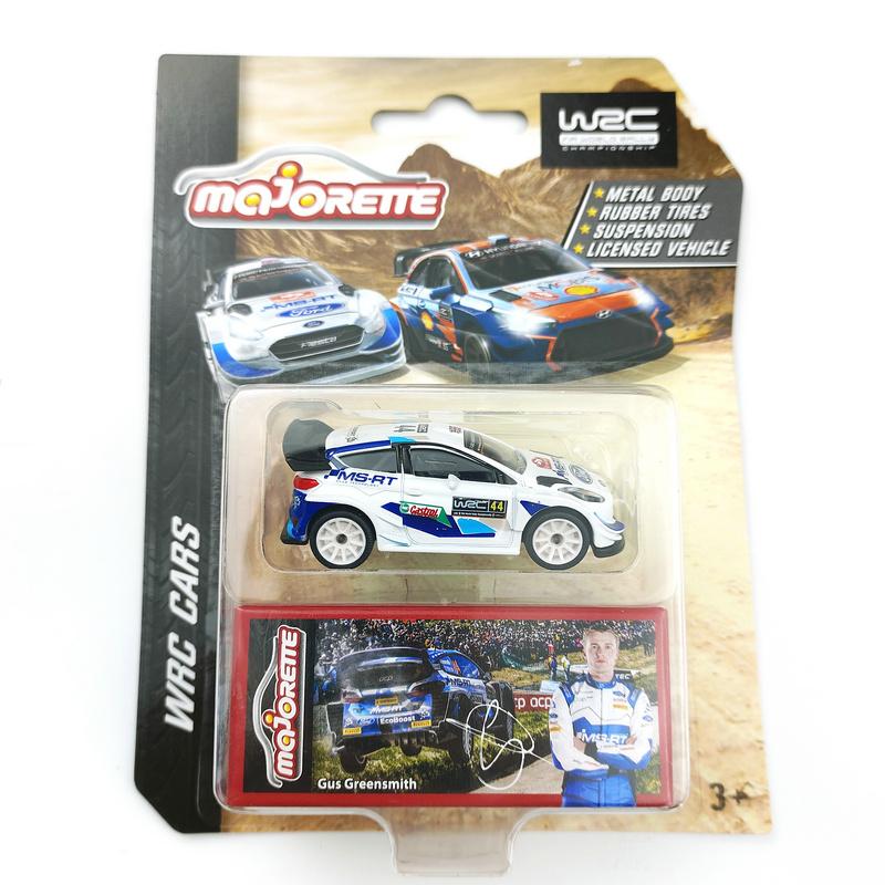 OCRE9 Majorette WRC Cars CITROEN C3/ FIESTA/ i20/POLO R 1/64 Die-cast Model Collection Toy Vehicles