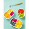 1 Stück Minimalistische Stilvolle Lebensmittelaufbewahrungsbox, Tragbare Obst-Bento-Box, Kühlschrank-Lebensmittel-Frischebox, Mikrowellengeeignete Lunchbox, Outdoor-Mahlzeitenbox
