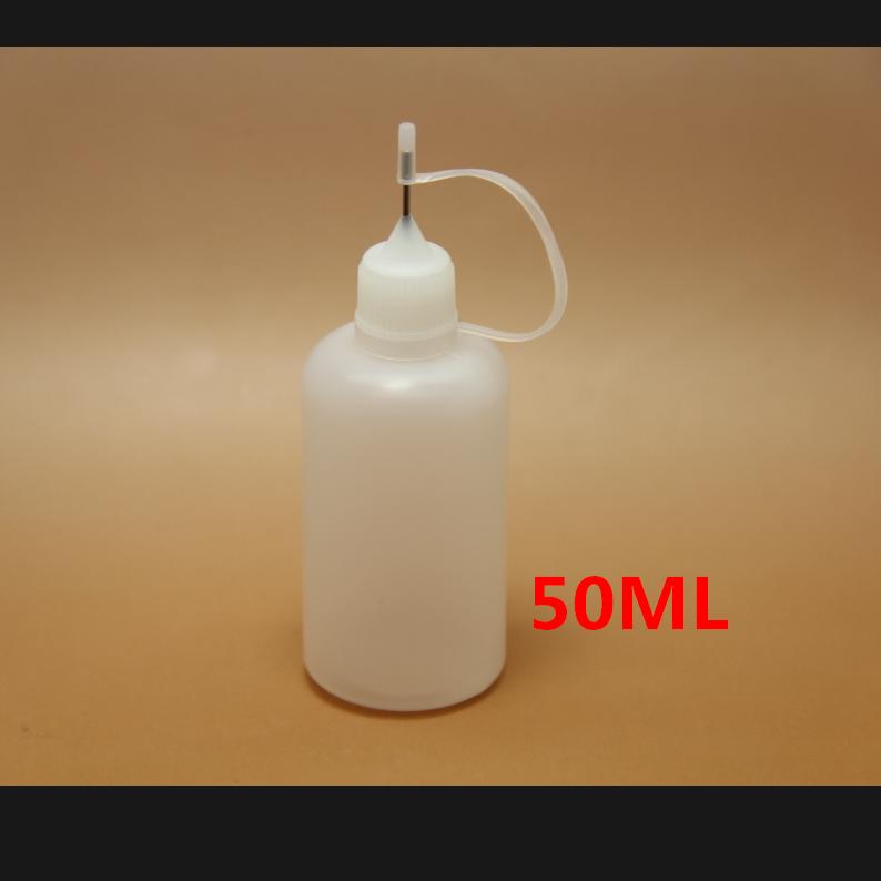 5/10/20/50ML lahvička Malá nádobka kapací lahvičky PE lepidlo aplikátor jehla stisk lahvička papír quilling DIY scrapbooking řemesla