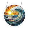 Window Hanging Acrylic Puzzles Suncatcher Stained Glass Style DIY Jigsaw Puzzle Craft