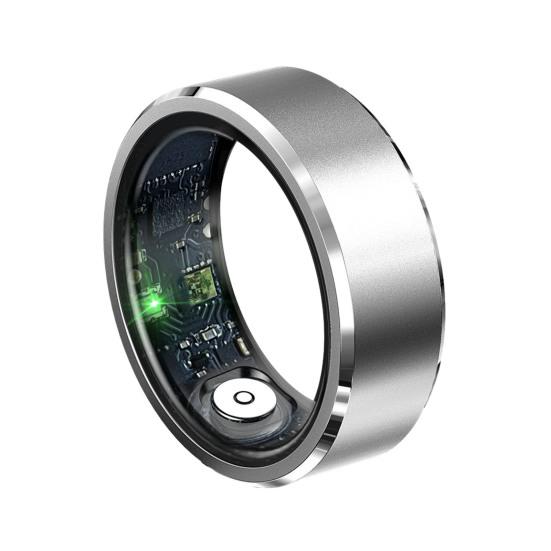 Smart Ring High Precise IP68 Waterproof Health Ring Fitness Tracker with Heart Rate Blood Pressure Monitor for Men Women