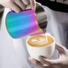 350ml Stainless Steel Titanize Milk Frothing Cup Jug Coffee Pitcher for   Art