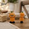 Halloween Courtyard Decorations Pumpkin Figure Ornaments Hand-Painted Resin with Expressions