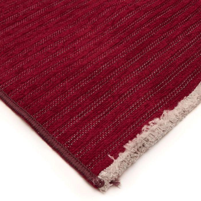 Tapis salon réversible rouge 120x170