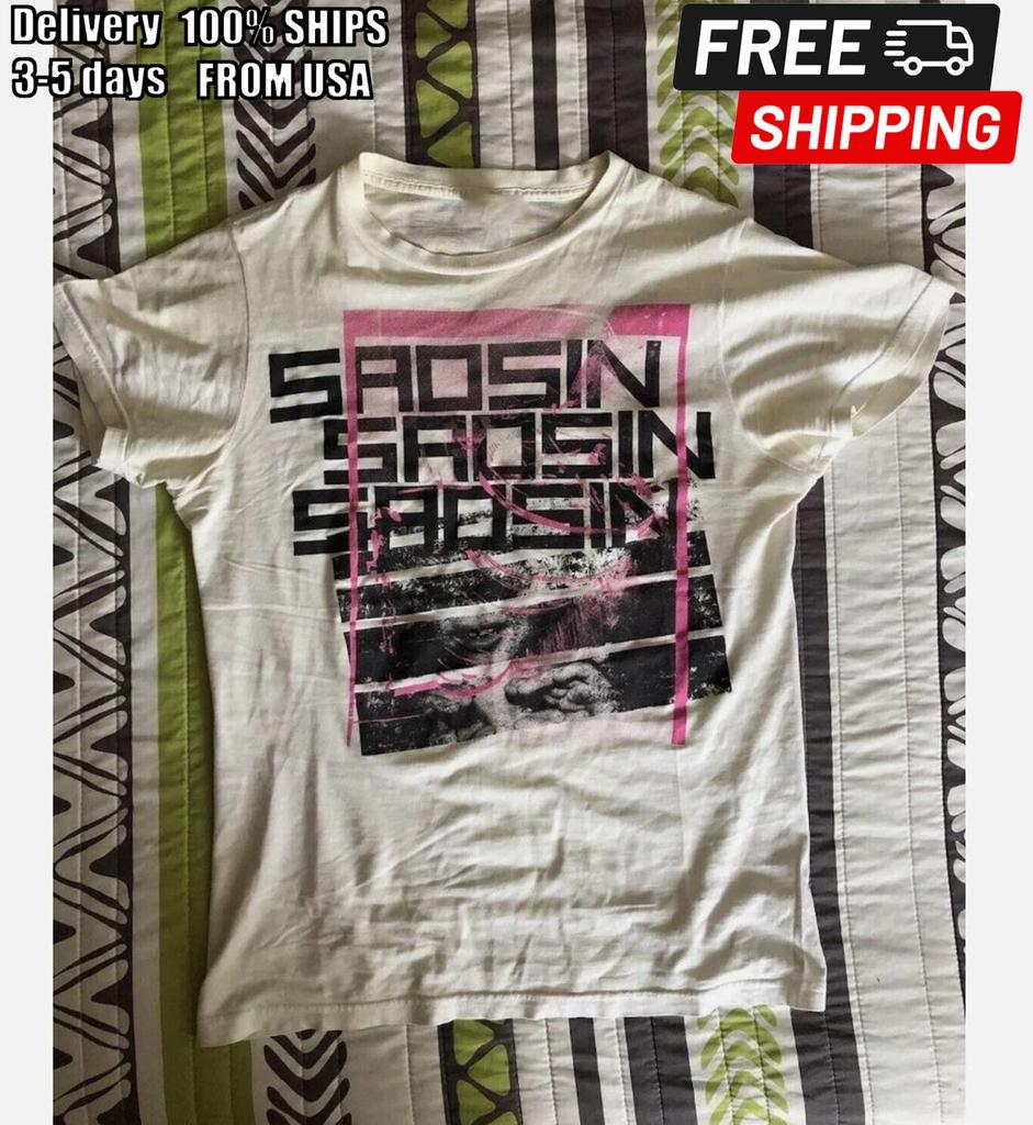 Saosin Band T-shirt Unisex Cotton All Size S-5XL