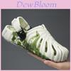 Tortoise Shell Summer Casual Slippers With Breathable Eva Material For Couples And Home Use