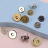 Onzichtbare Magnetische Sluiting Zonder Naad Tas Metalen Knoppen Portemonnee Portemonnee Jas Handtassen 14/18mm Mini Gesp Bagage Onderdelen Accessoires