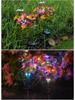 Solar LED Butterfly Flower Garden Light Outdoor Decorative Lamp
