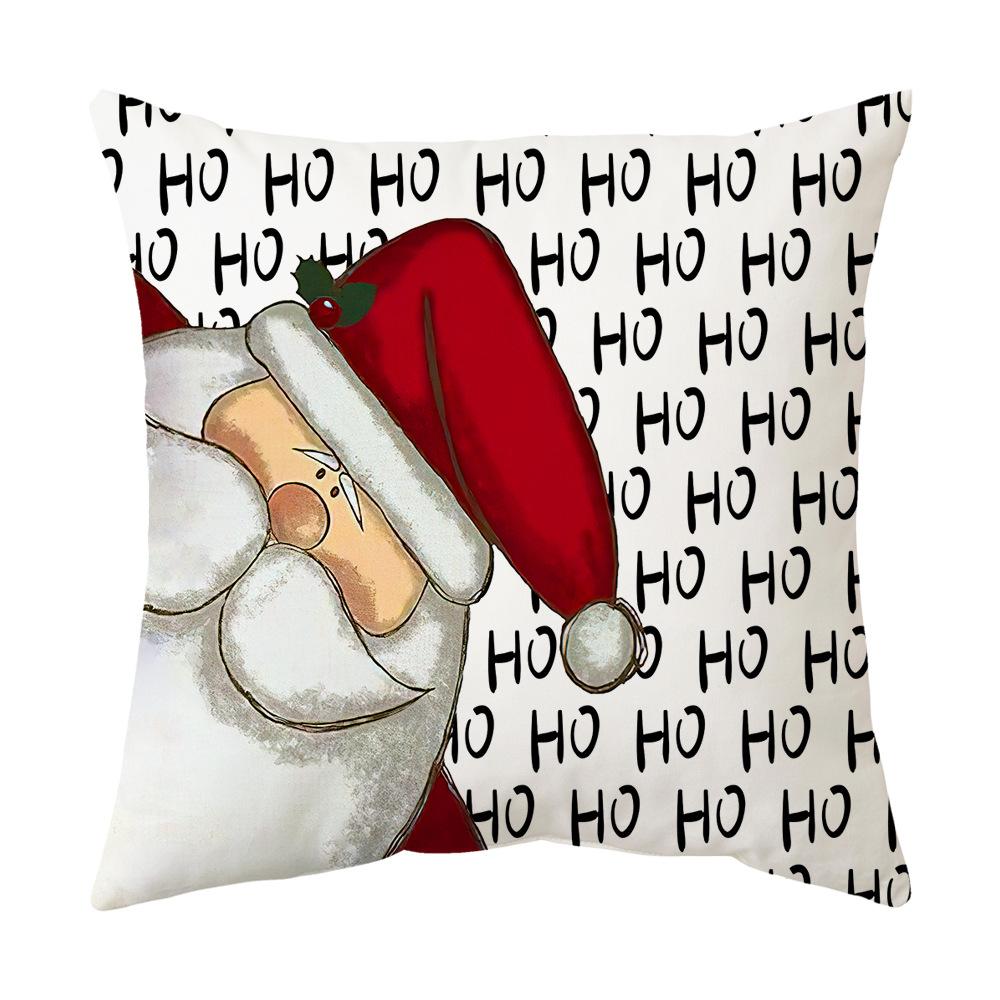 Pillow Cartoon Christmas Pillow Cover Sofa Cushion Cover Cushion Cover Home Furnishings
