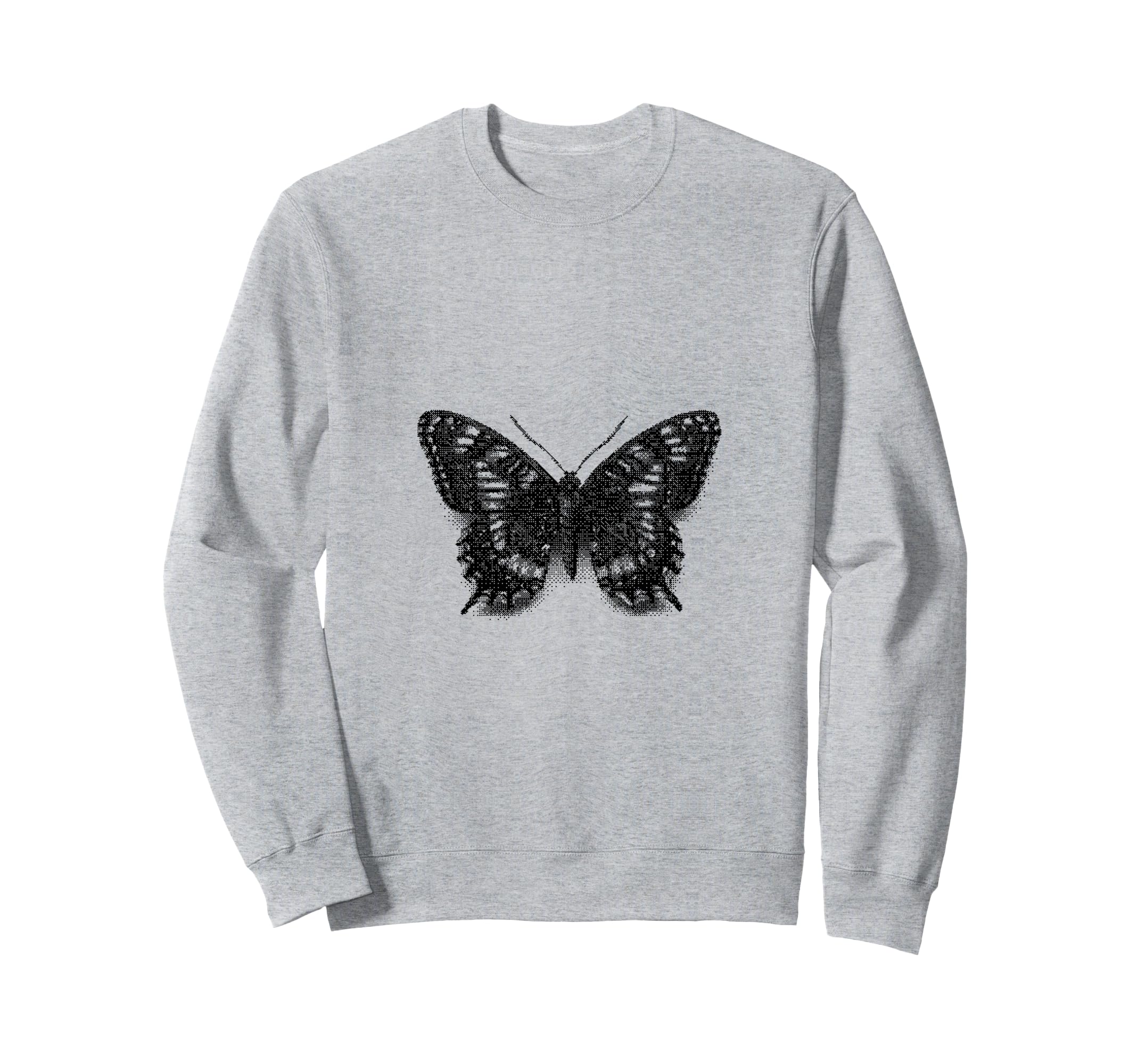 

Goth Butterfly Dark Aesthetic Alternative Art Sweatshirt чёрный