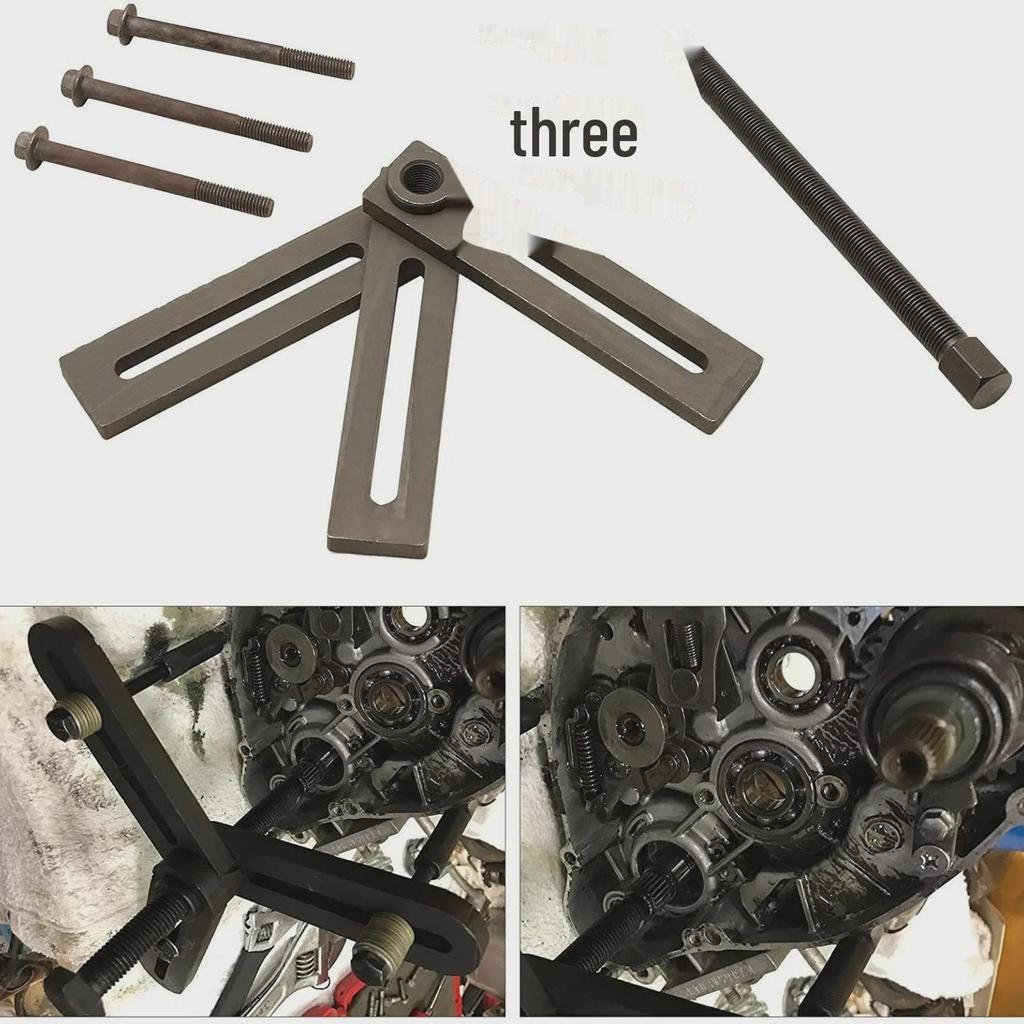 Motorcycle Crankshaft Separation & Unpacking Tools - Double & Triple-Head Special Tools Kit