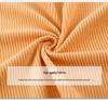 European Cotton Velvet & Stretch Knit Corduroy: 8-Wale Microfiber Stripe Fabric