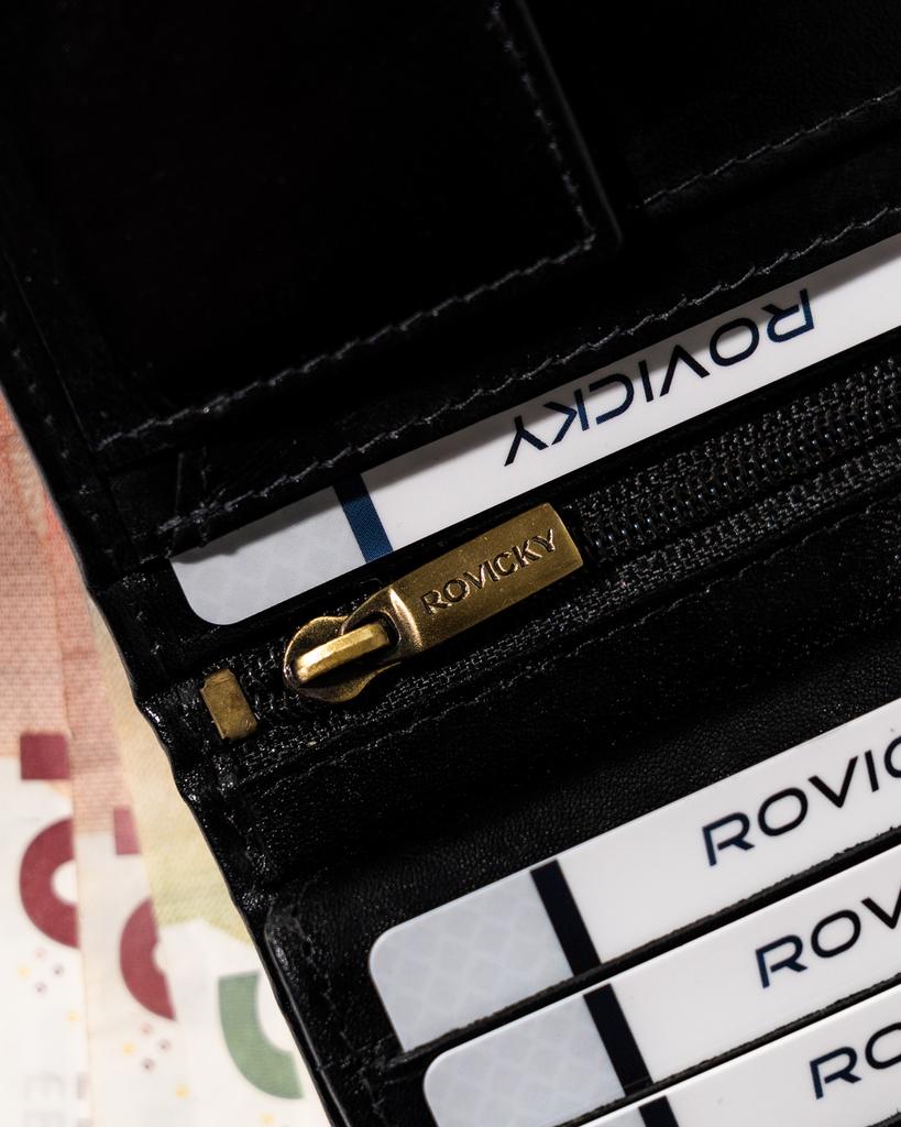 Men's Leather Wallet HQ RFID Natural Leather