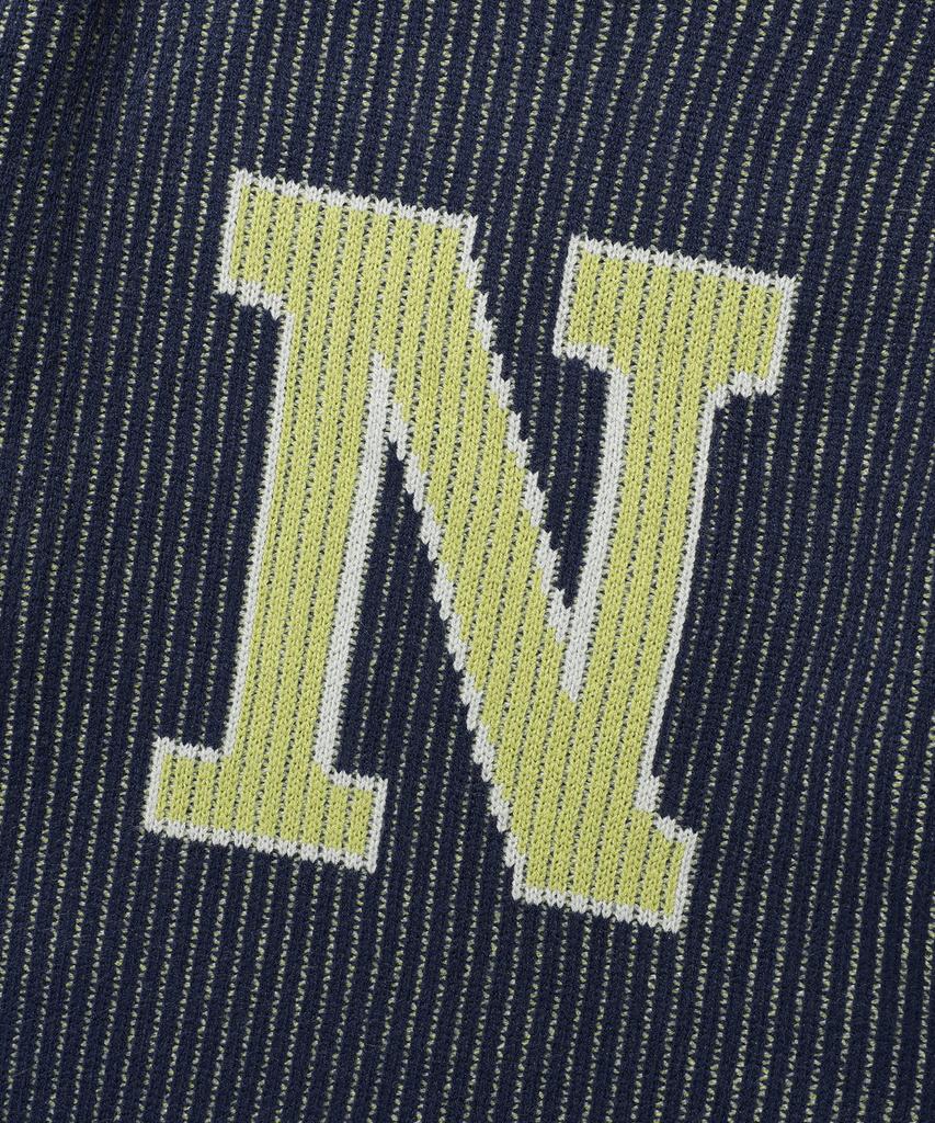NICEGHOSTCLUB Big N Knit_Navy(Ng2Gfuk601A)