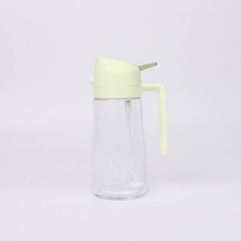 2 In 1 470Ml Plastic Spray Oil Sprayer Bottle Spray Oil Dispenser Bottle Oil Jar Cruet Bbq Kitchen Baking Roasting Picnic Tool