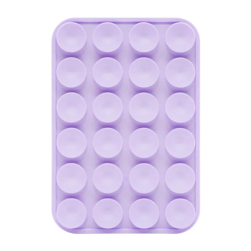 Double Side Silicone Suction Pad For Mobile Phone Fixture Suction Cup Backed Adhesive Silicone Rubber Sucker Pad For Fixing Tool