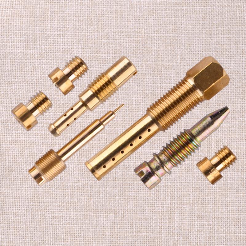 4 Sets Motorcycle Carburetor Carb Repair Float Air Cut-off Valve Diaphragm Kit Fit for Honda NX650 XR650L