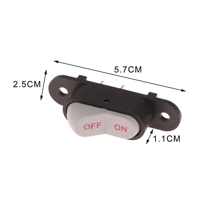 5Pcs Multi Light Switch Baby Room Bedroom House Timer Switch 2 Pin Light ON/OFF Boat Button Switch