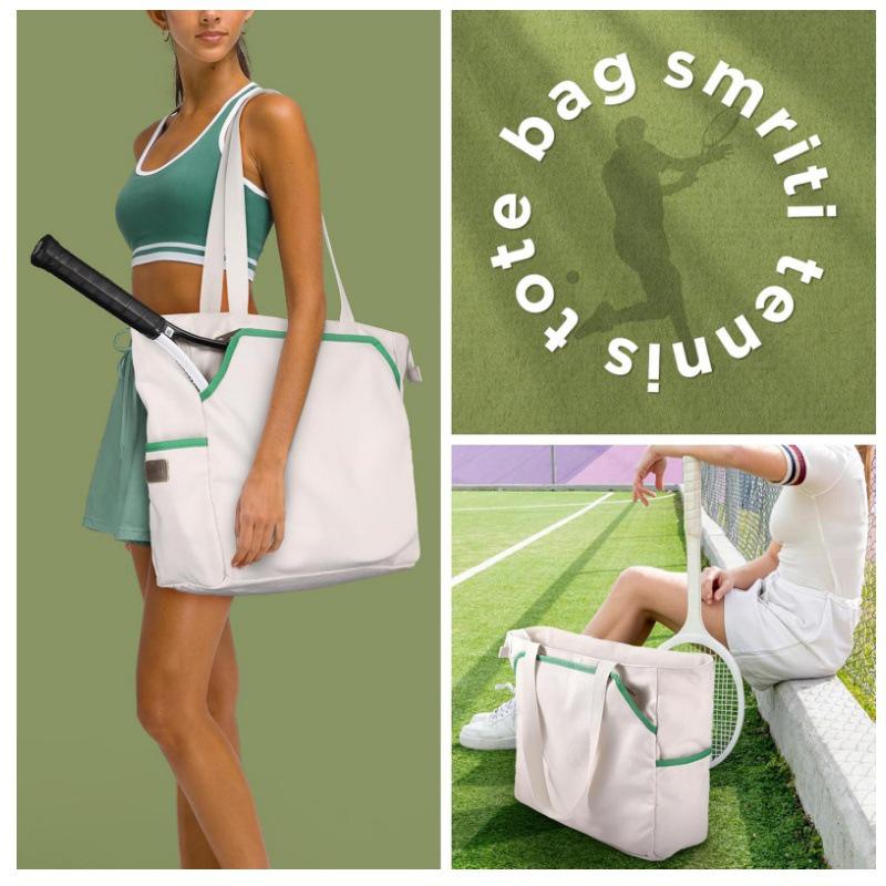 In-Stock Tennis Tote Bag: Portable Sports Handbag & Racket Backpack for Tennis or Badminton Equipment Storage