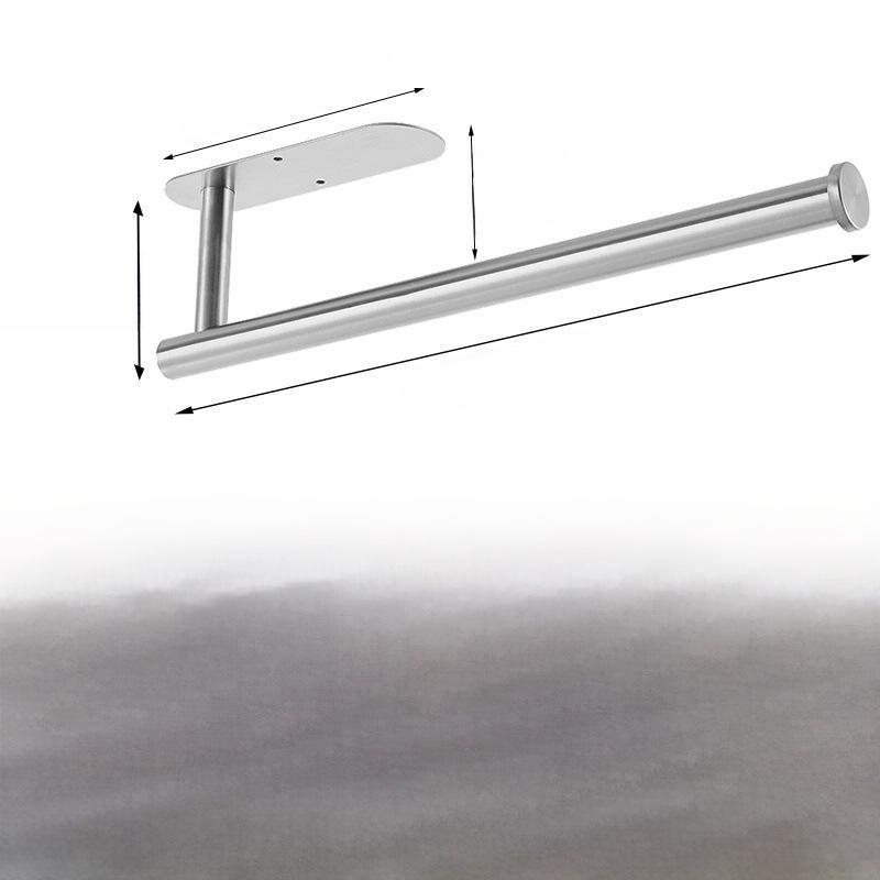 

Настенный держатель для туалетной бумаги из нержавеющей стали без перфорации