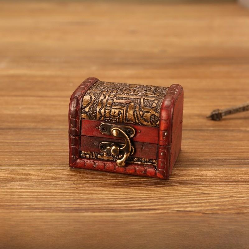 Decorative Desktop Wooden Organizer Box For Home And Office Supplies Decoration