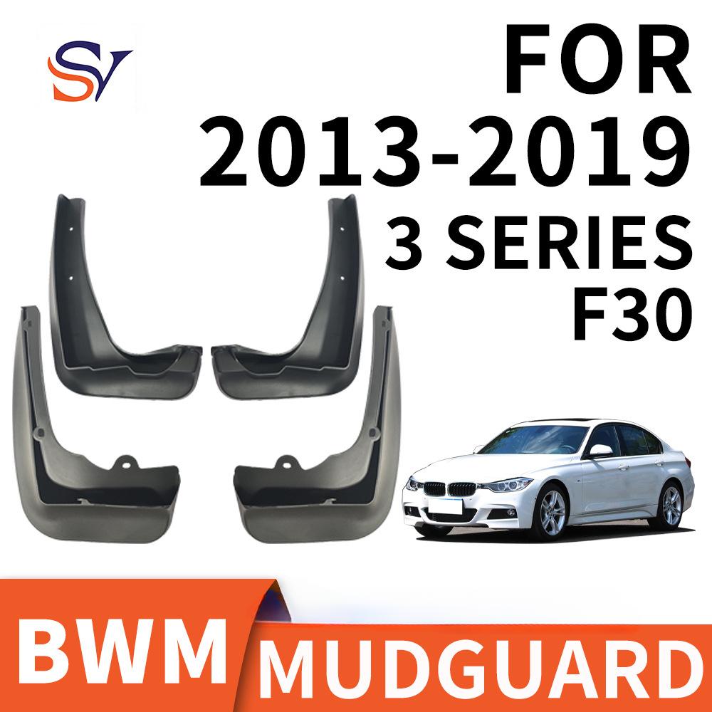 Car 4X Mudguards For BMW 3 Series F30 F31 2012~2018 Auto Anti-splash 4PCS Mud Flaps Splash Guard Front Rear Fenders Accessories