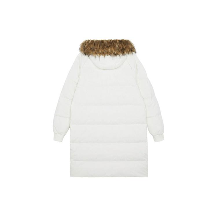 New Balance Fur Collar Warm Windproof Down Jacket Asia Sizing 'White' Men's AMJ14321-NMC